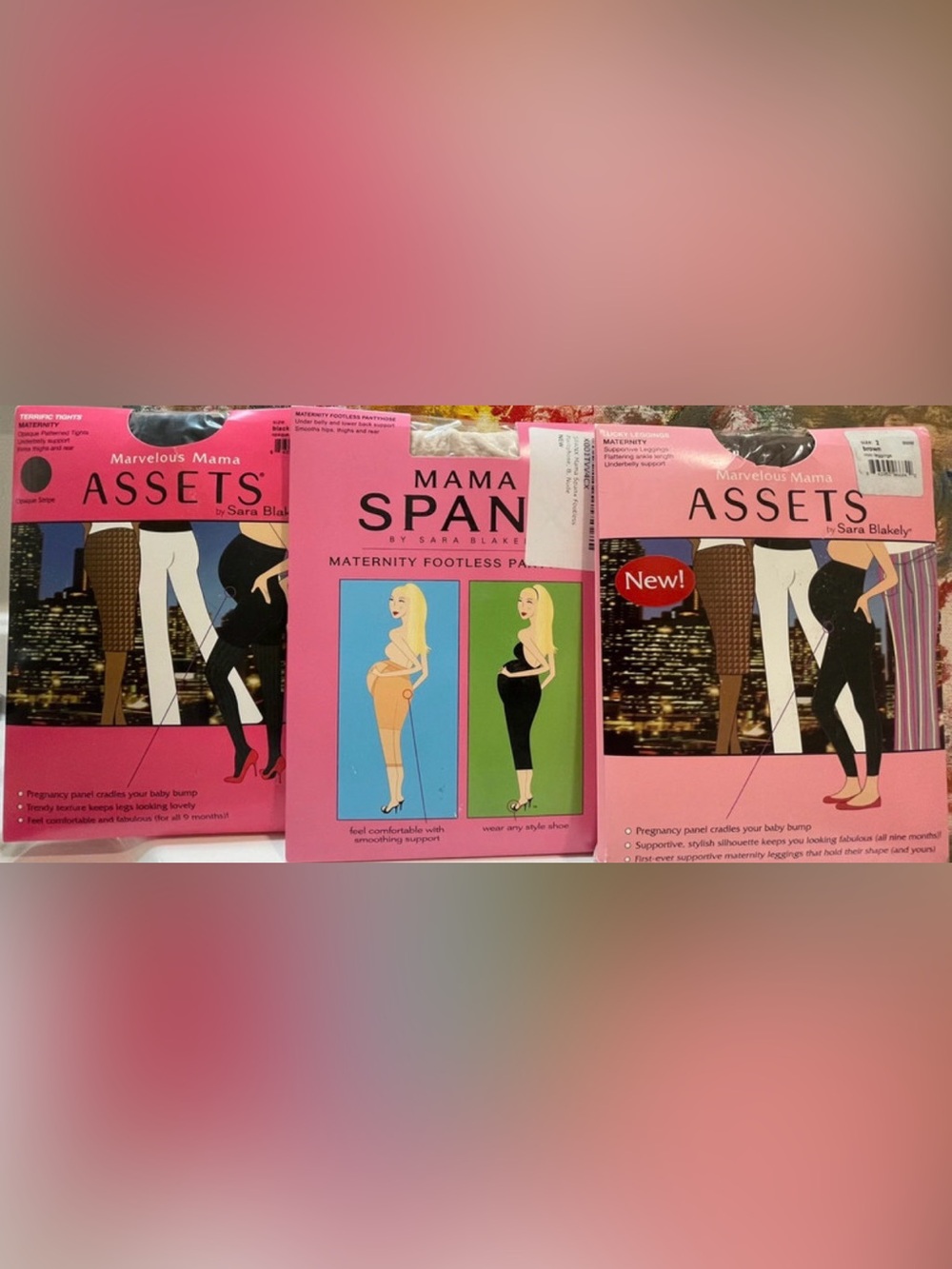 Marvelous Mama Assets and Spanx by Sara Blakely (Lot Of 3)